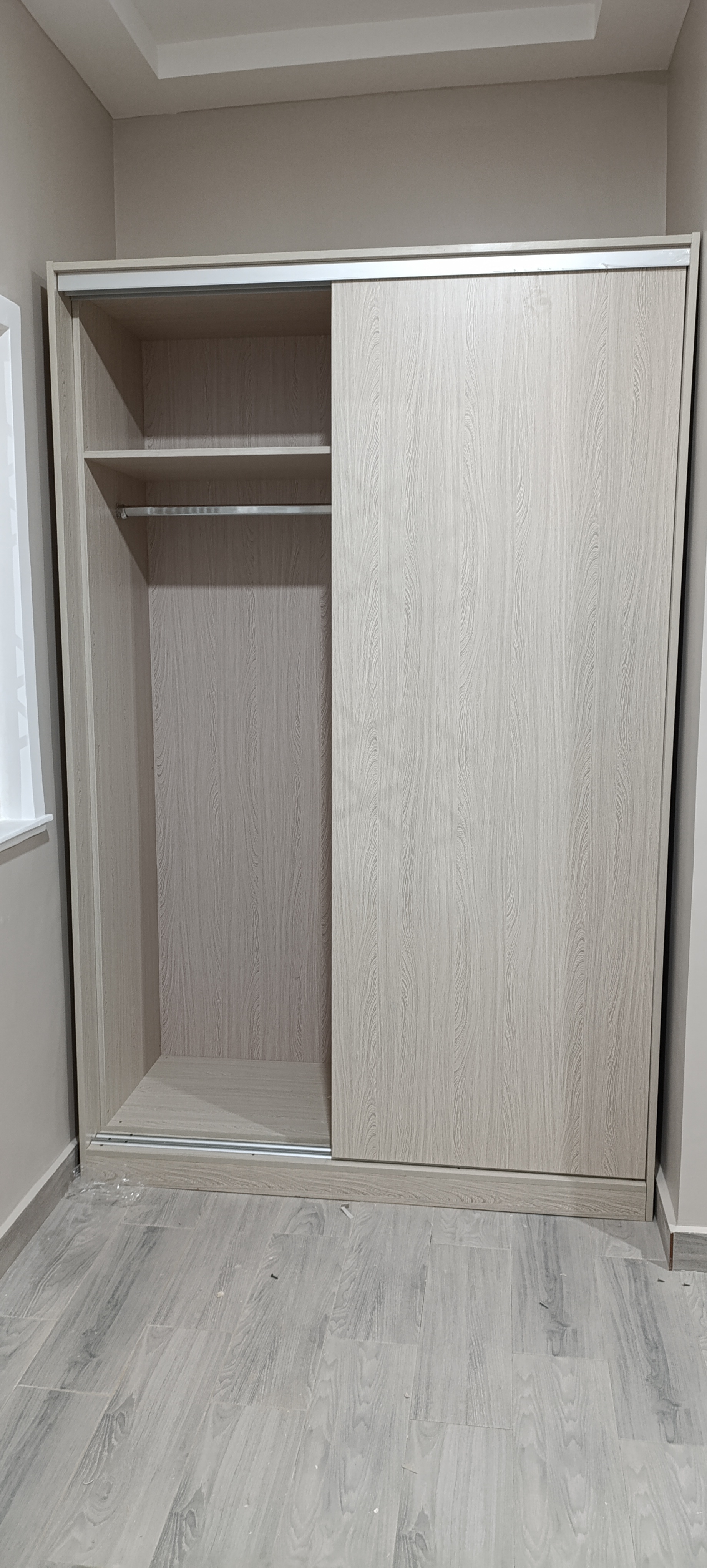 Alcove sliding door wardrobe interior — Adenta, Accra 2024