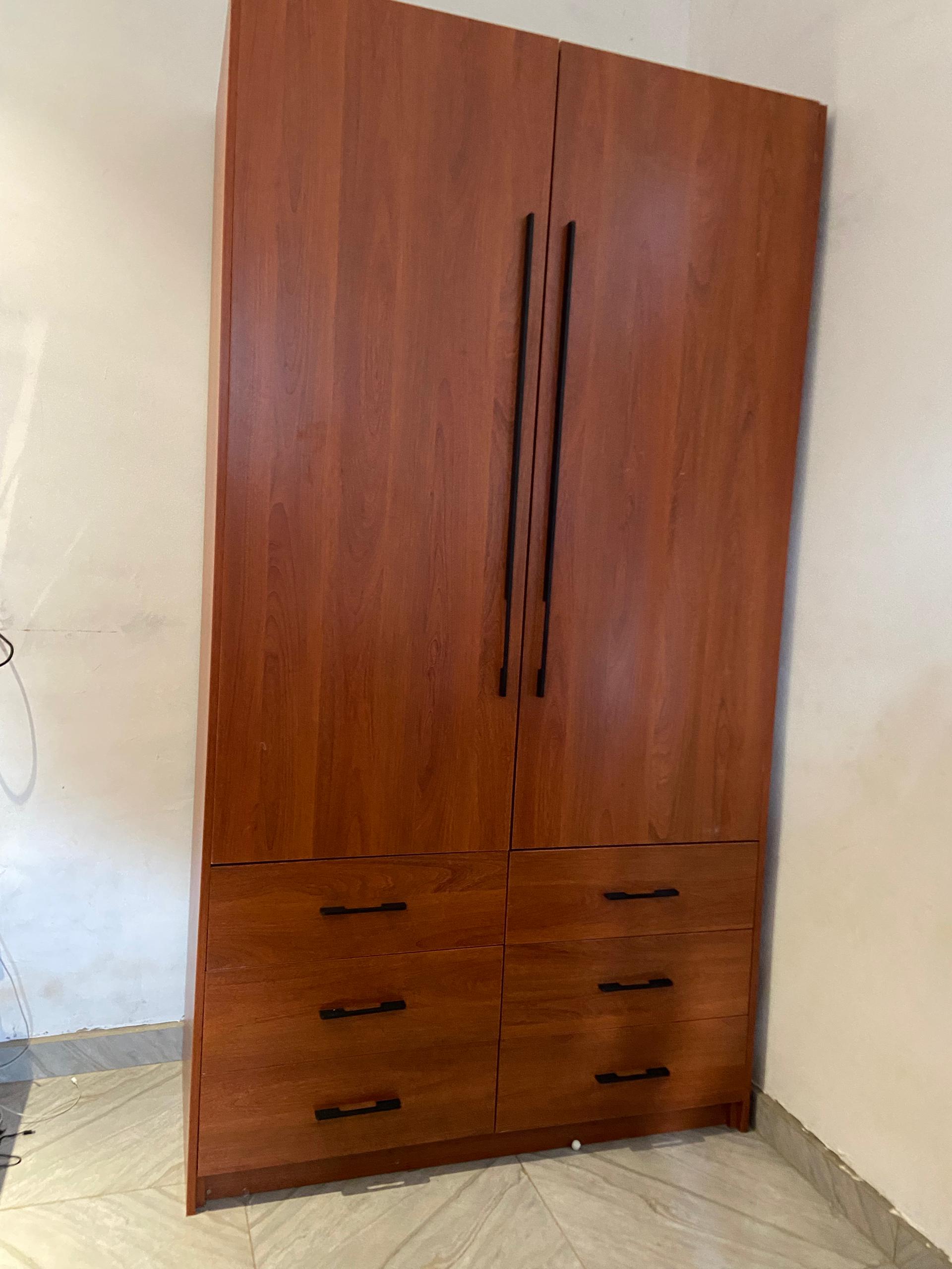Master bedroom wardrobe with 6-drawer base — Dobro, Accra 2025