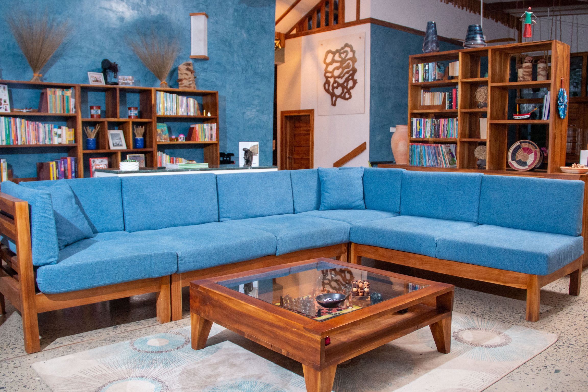 Sage Centre — solid teak furniture, Wli, Volta Region